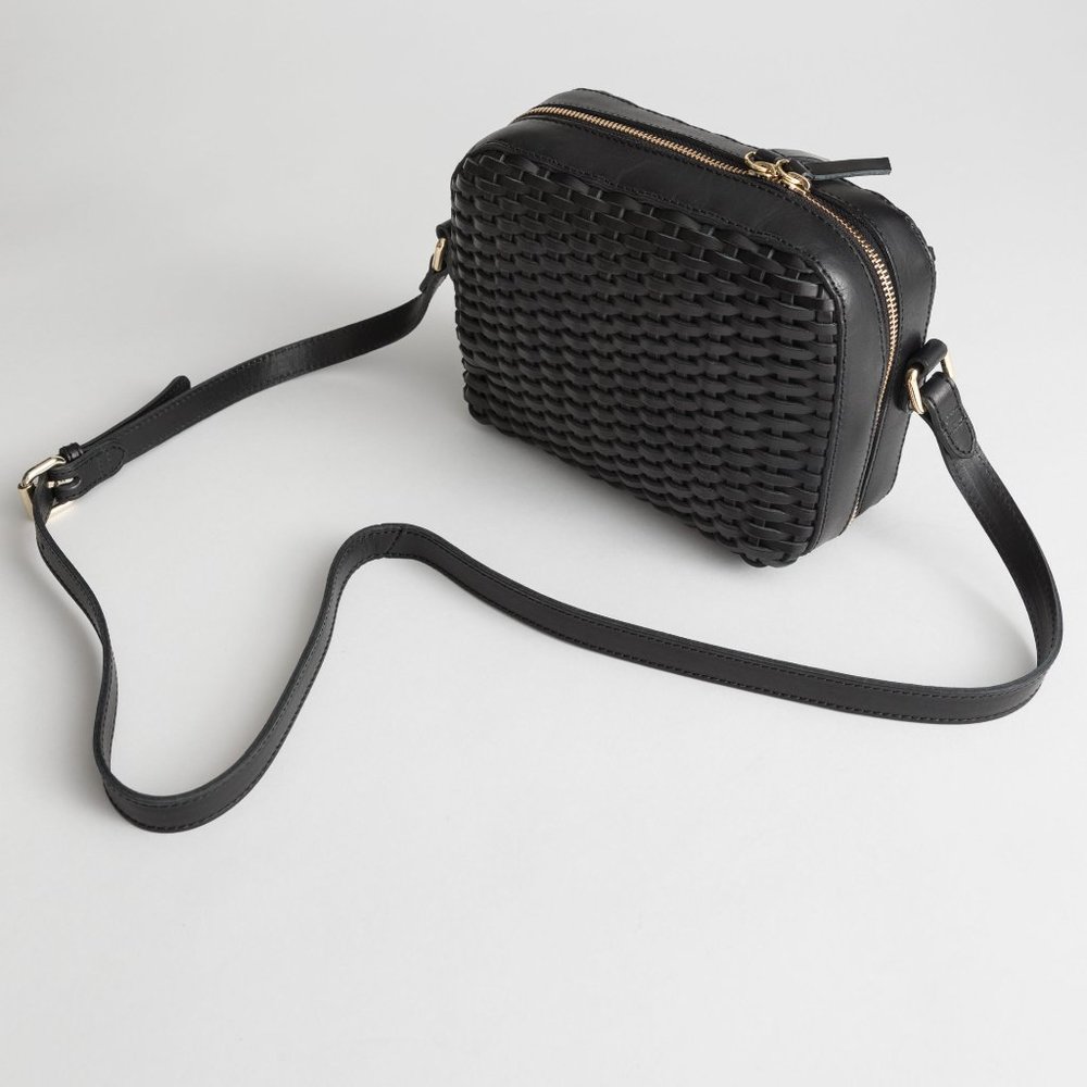 ❌SOLD❌ & Other Stories Basket Weave Bag